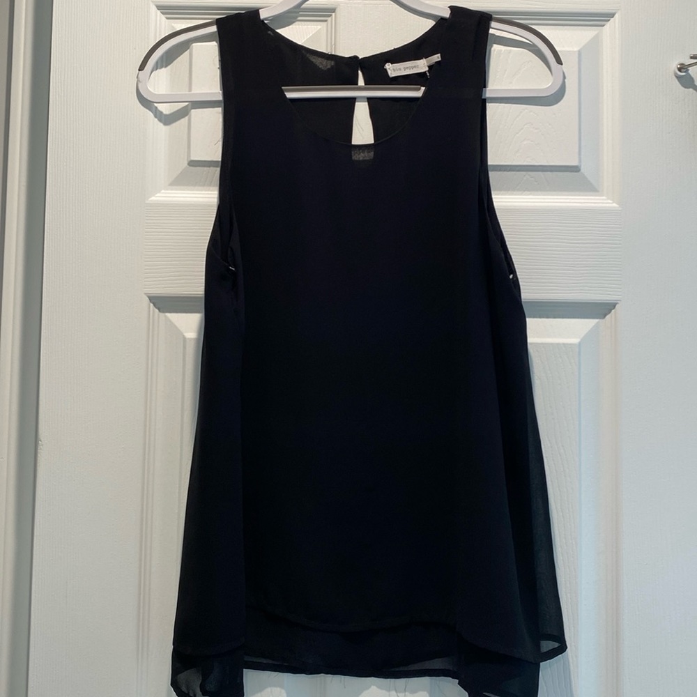 Black blu pepper, tank top